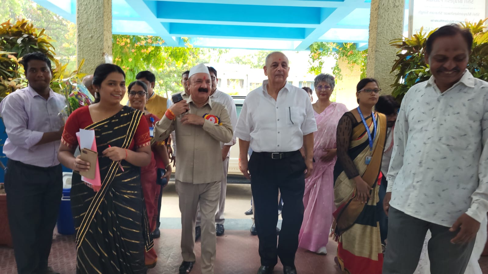 Lok Shabha Member Visit in Our College